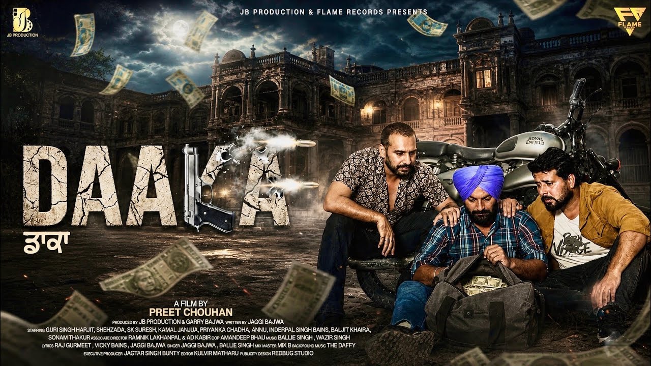 Daaka ( Full Movie HD ) New Punjabi Movie 2026 ! Flame Records !