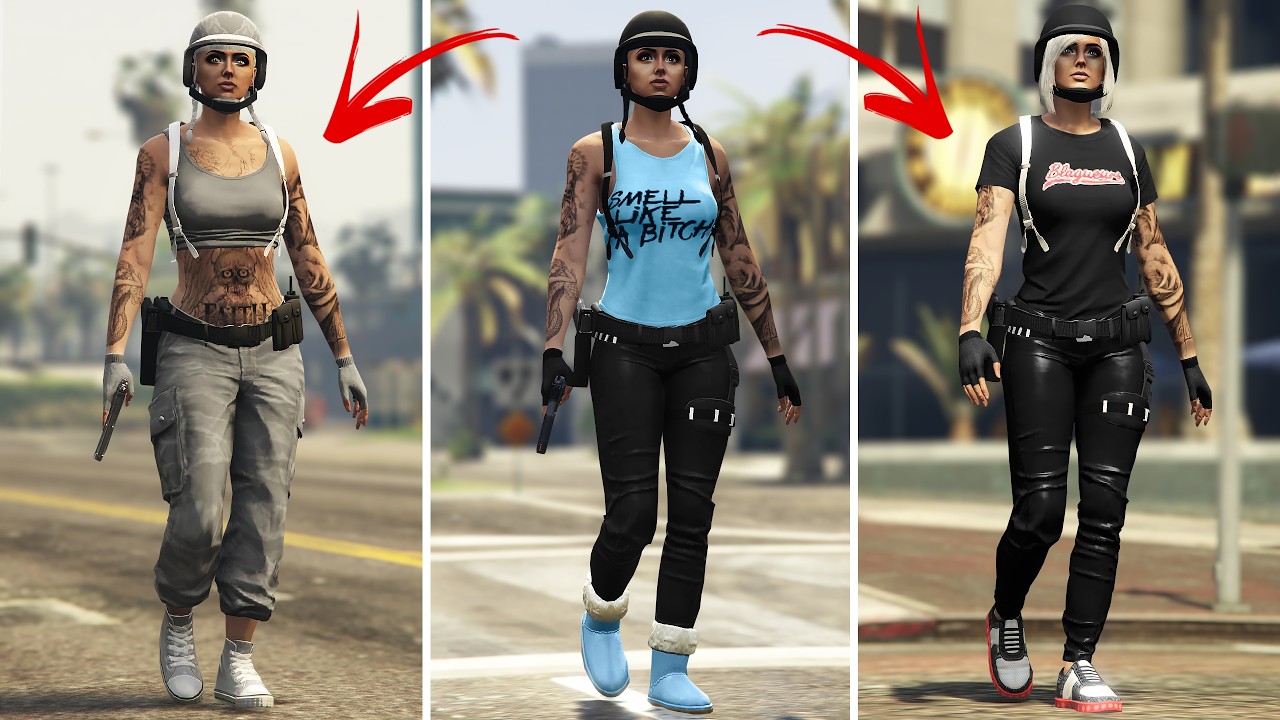 Transfer Glitch GTA 5 FEMALE OUTFITS (With Components)! 🔥