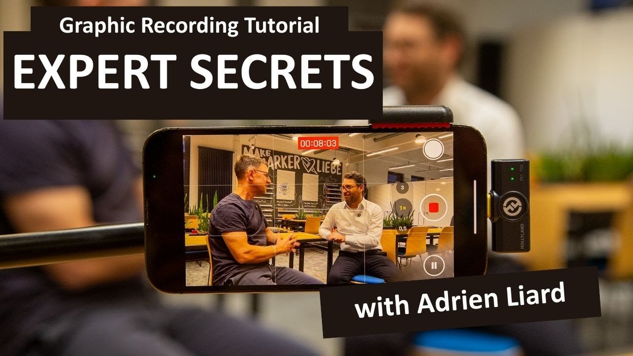 Graphic Recording Tutorial 34: Expert Secrets with Graphic Recorder Adrien Liard