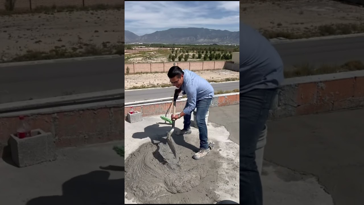 Cemento impermeable para la losa