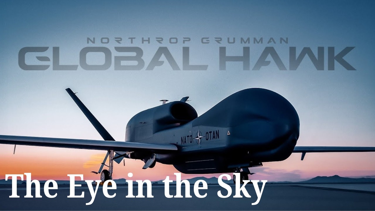 Беспилотник-шпион, который видит всё | RQ 4 Global Hawk 🚀📡