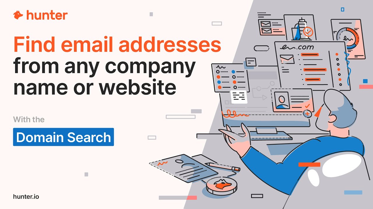 How to Find Email Addresses using Hunter.io's Domain Search