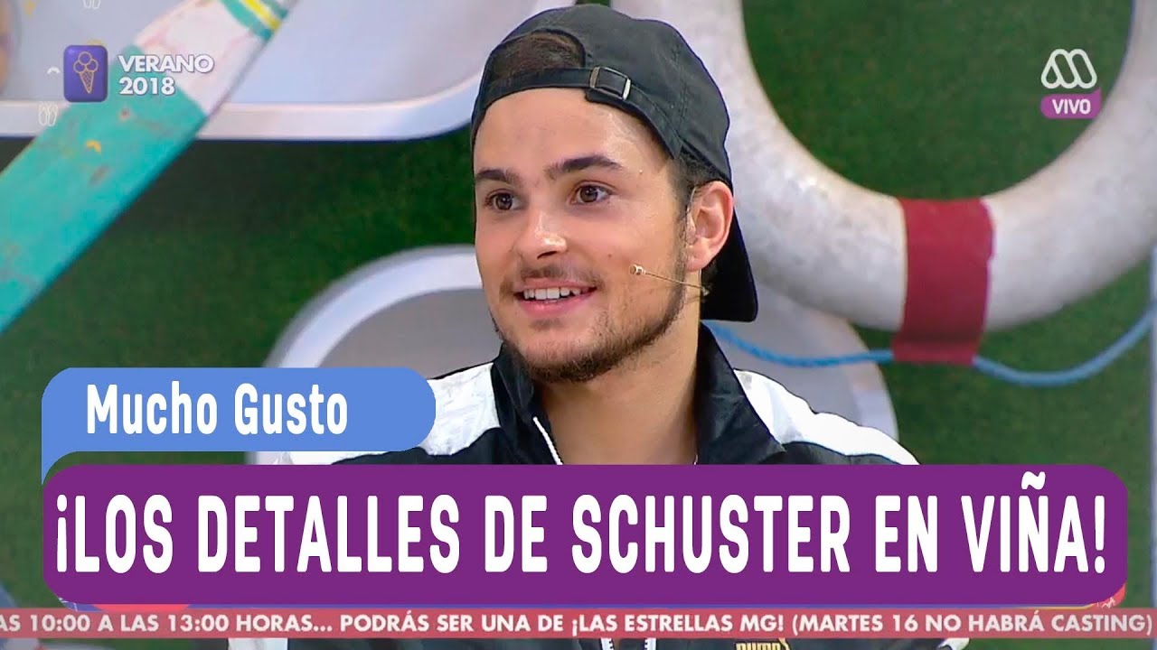 ¡Augusto Schuster develó detalles de su presentación en Viña! - Mucho gusto 2018