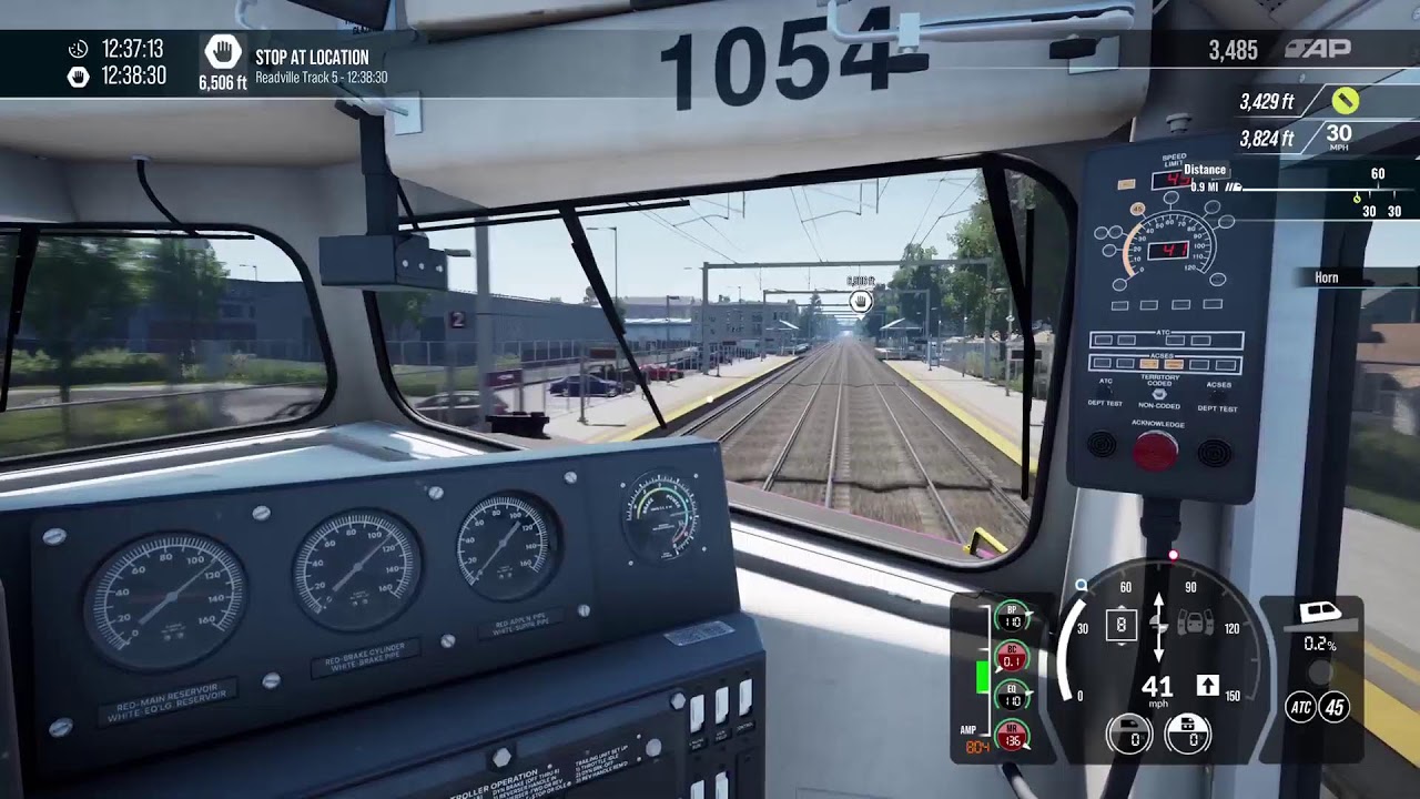 LIVE STREAM TSW6 MBTA Boston - Readville F40PH-3C