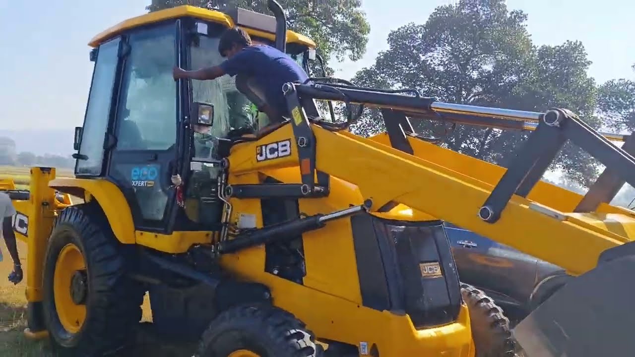 Clean machine JCB 3DX plus washing#comedy #funny #farming #jcb clean everyday