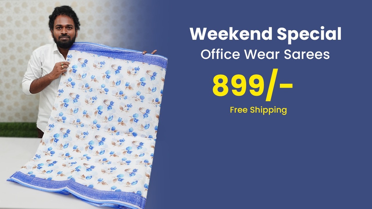 Weekend Special Office Wear Sarees | New Collections | Mana Handloom Sarees