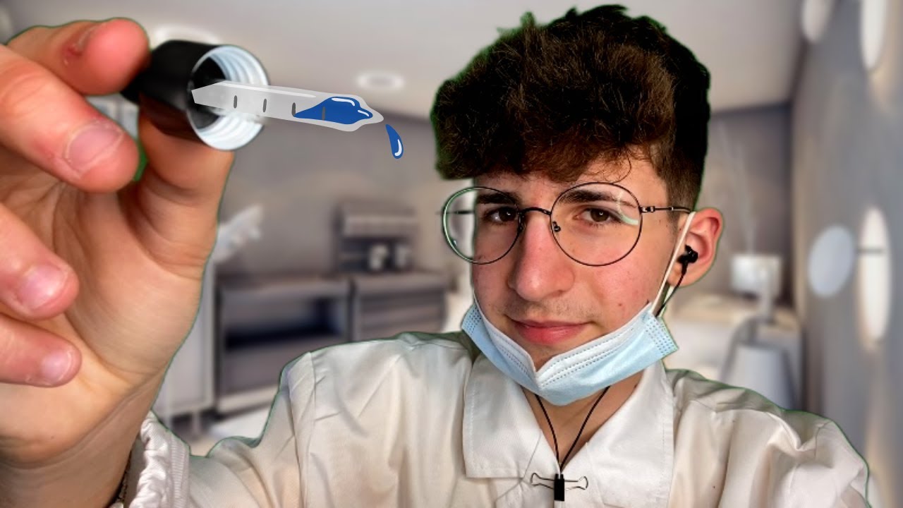Esame dei Nervi Cranici👄👃🏻👂🏻👁🤚🏻 *REALISTICO*👨🏻&zwj;⚕️ |RolePlay medico ASMR ITA