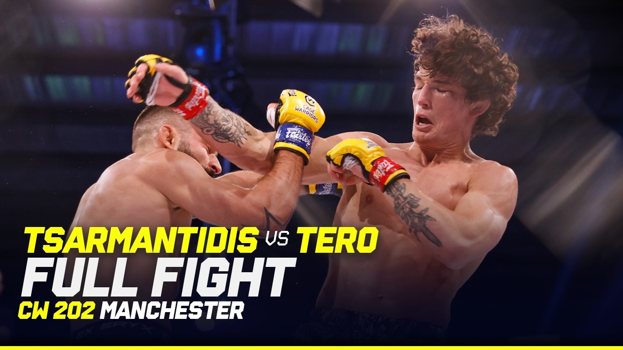 INCREDIBLE SCRAP 😎 🇬🇷 | Alexis Tsarmantidis vs. Oliver Tero | CW 202 Manchester Full Fight