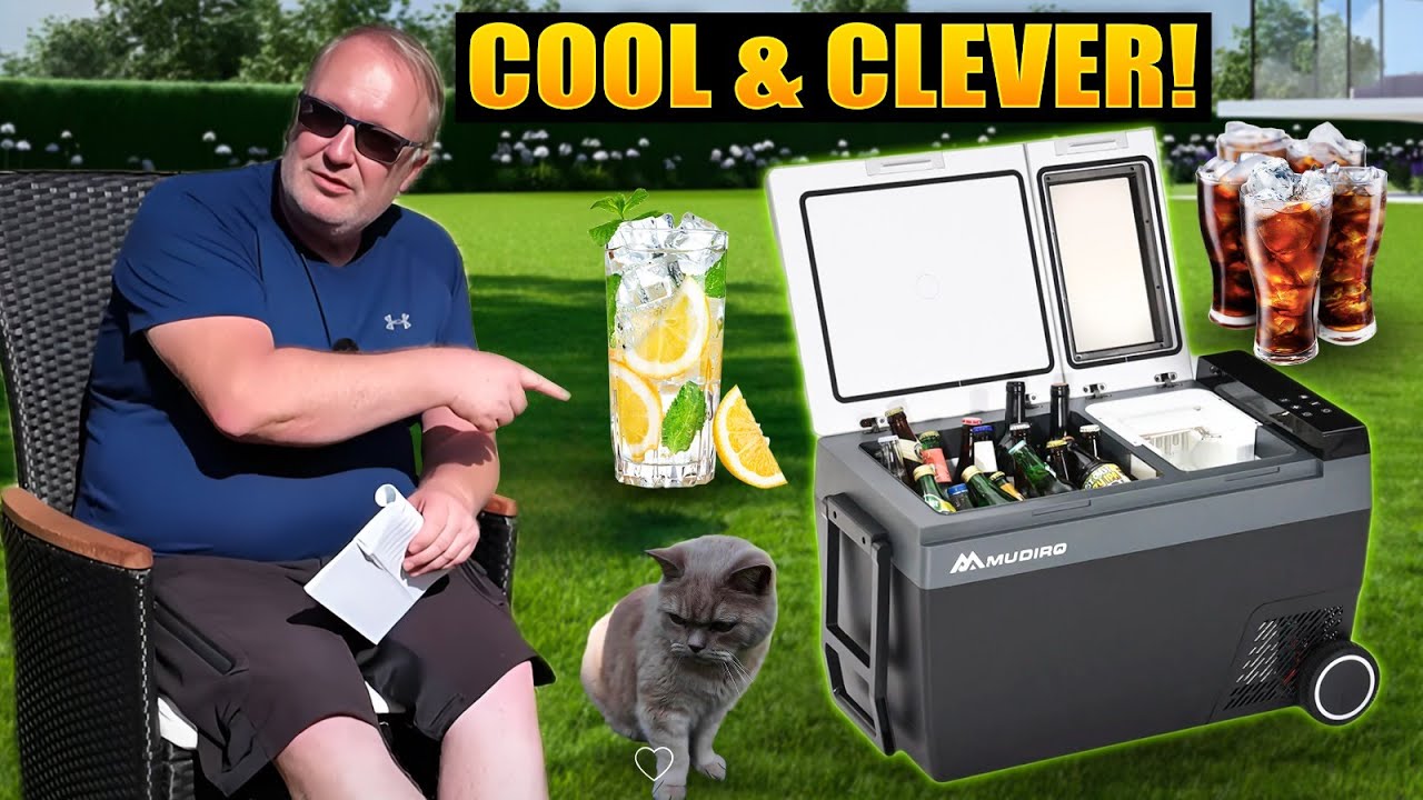 ❄️ Eiskalt, clever & mobil – die Mudiro Kühlbox mit Eiswürfel-Maschine im Test!