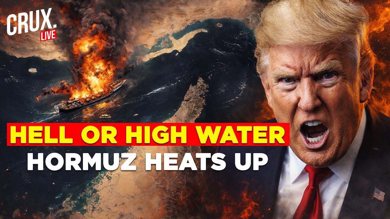 Iran LIVE | 'Dangerous Escalation' In Hormuz | Iran Rains Gunfire On US Warships | IRGC | Trump