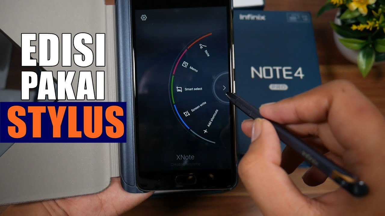 Unboxing Infinix Note 4 Pro Indonesia - Pake Stylus