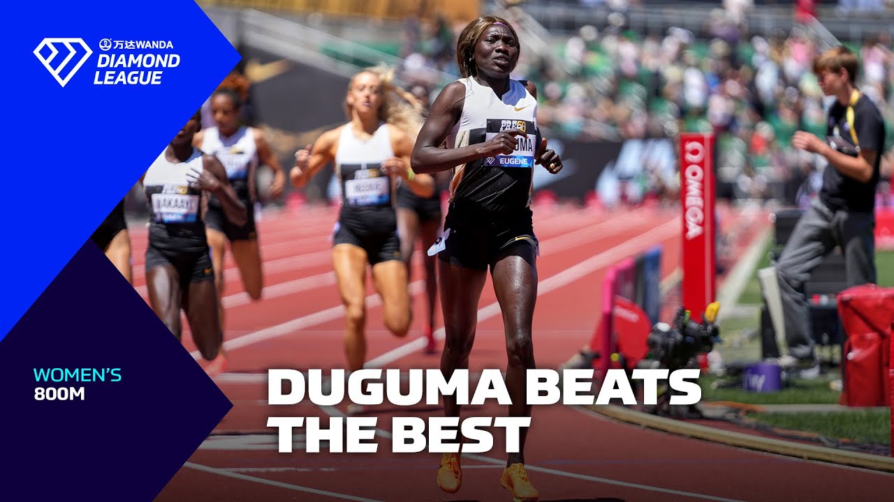 Duguma beats Moraa and Mu-Nikolayev in Eugene 800m - Wanda Diamond League 2025
