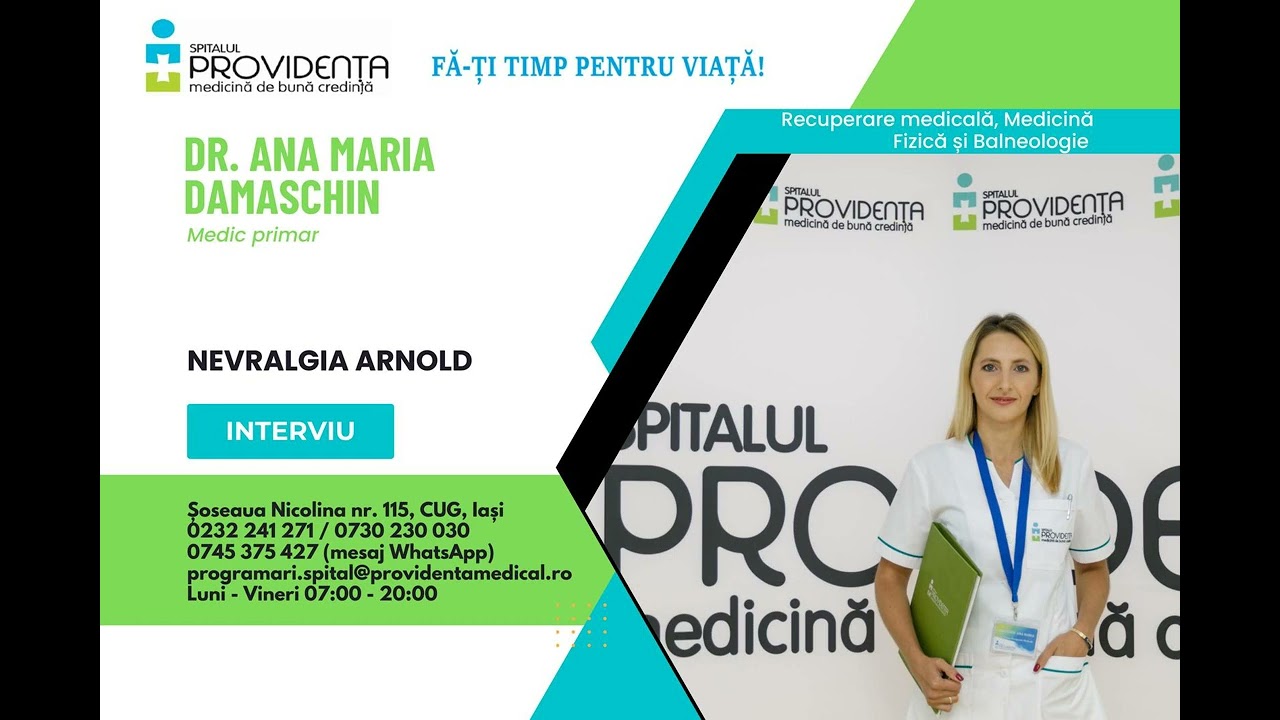 Nevralgia Arnold - dr Ana Maria Damaschin medic primar