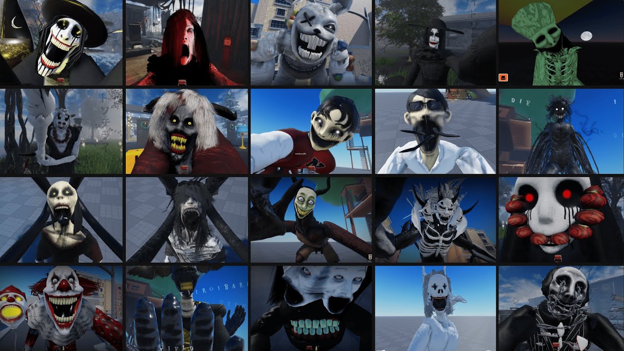 ROBLOX CREEPY JUMPSCARES HORROR OBBY, RONIE CLOWN, YUREI BOSS FIGHT, TWIN MIMIC