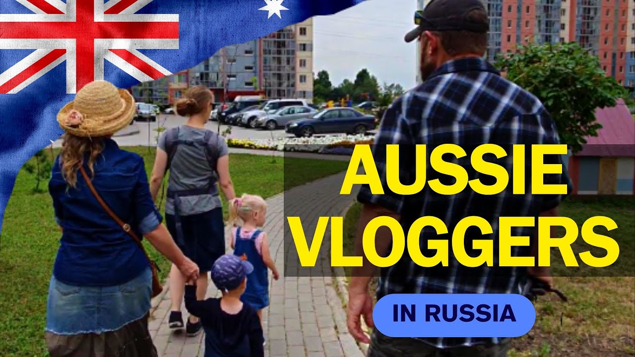 LIFE IN RUSSIA AUSTRALIAN VLOGGERS  |  learning to fly a drone and family fun