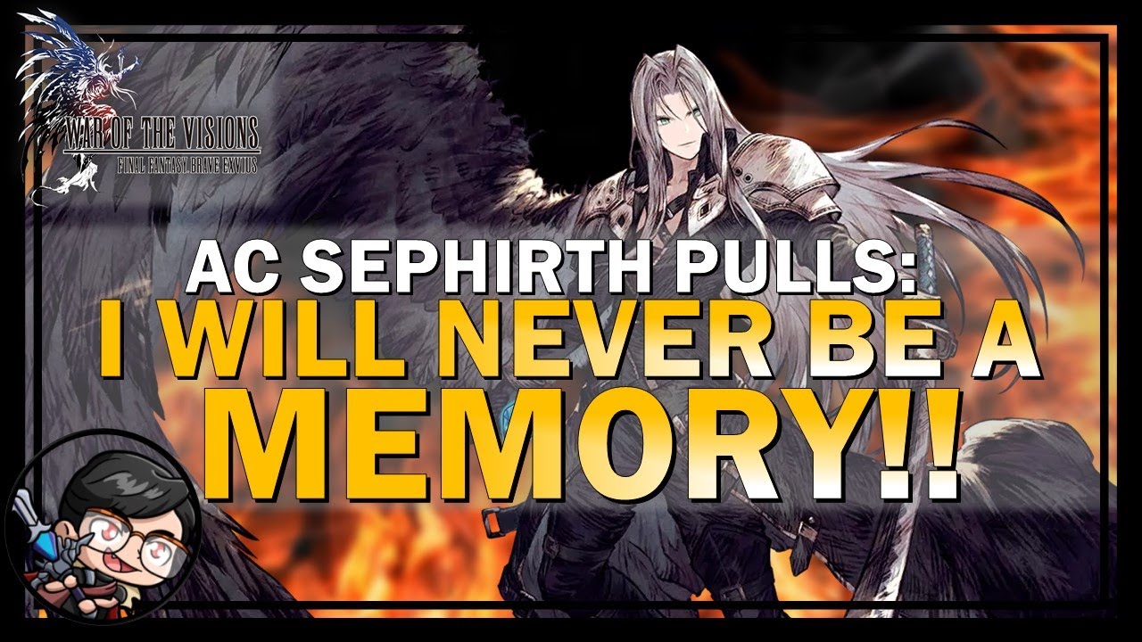 WOTV - AC Sephiroth Banner Pulls, I’m Crying
