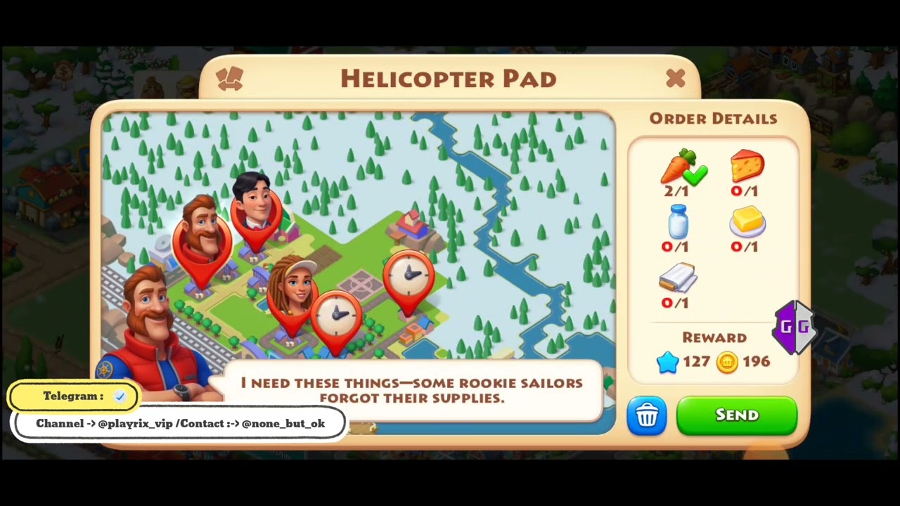 Township Helicopter Hack Free Script 