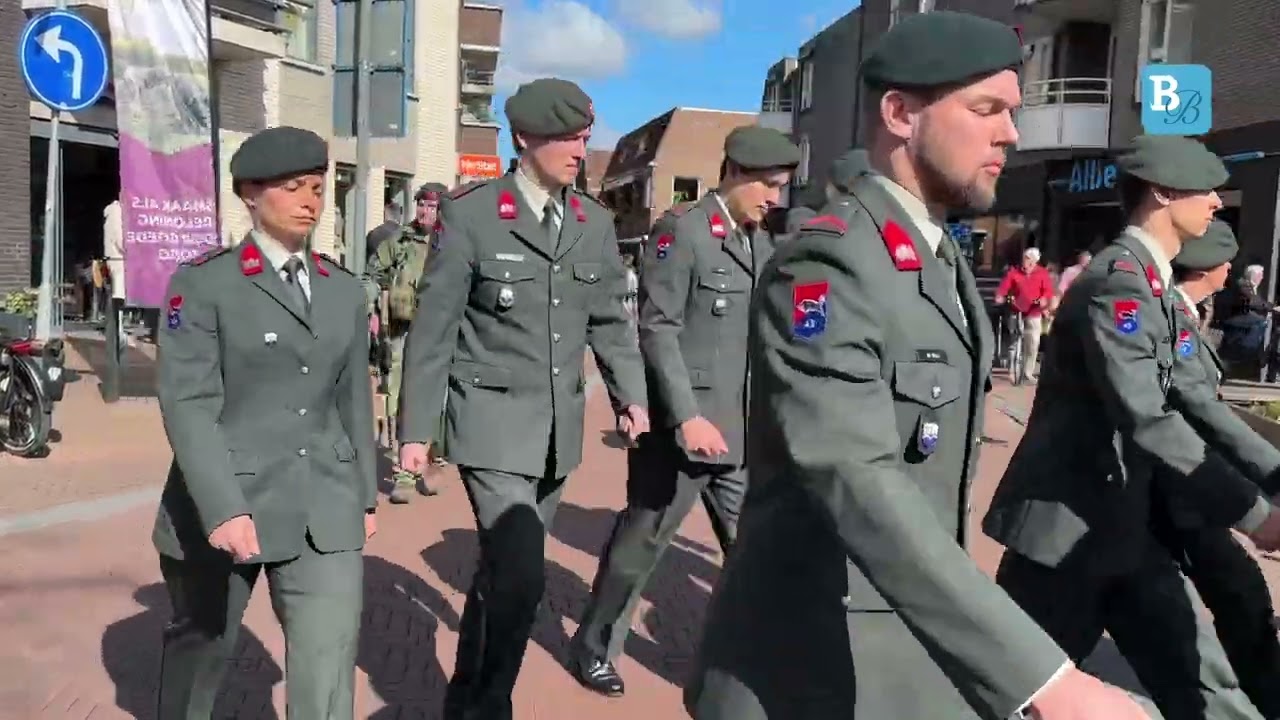 Beëdiging militaire reservisten