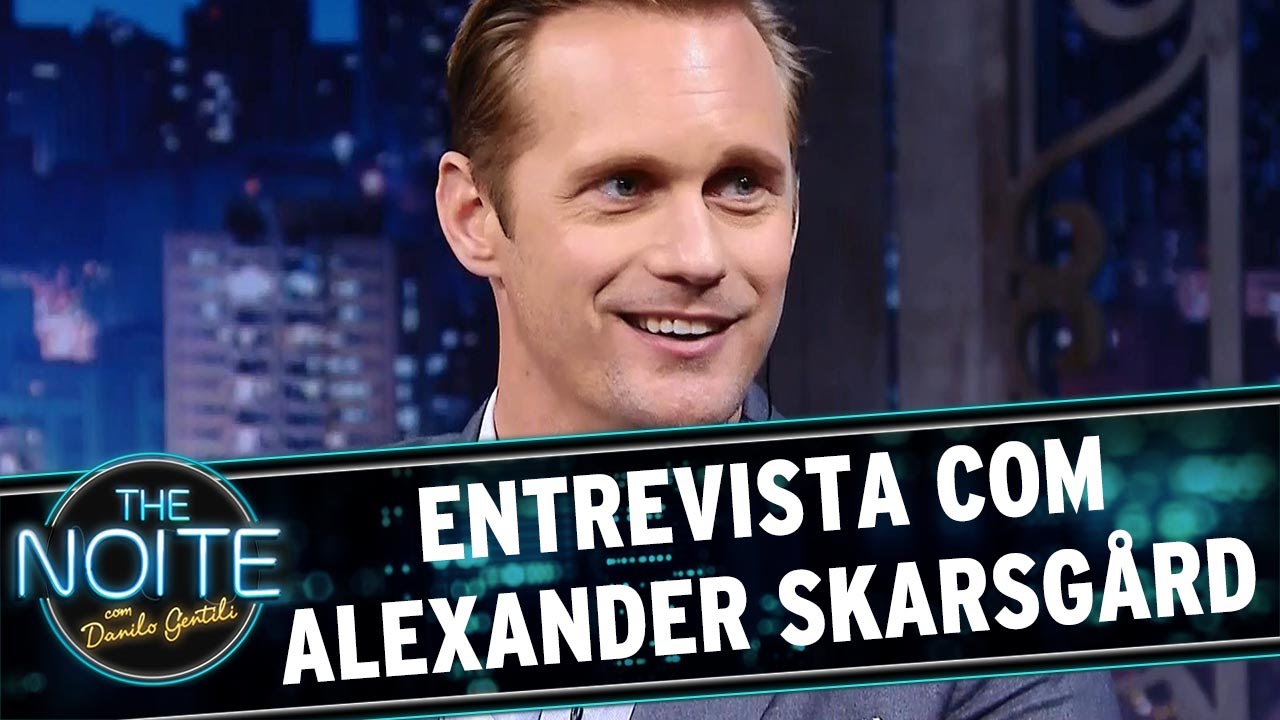 The Noite (19/07/16) - Entrevista com Alexander Skarsgård