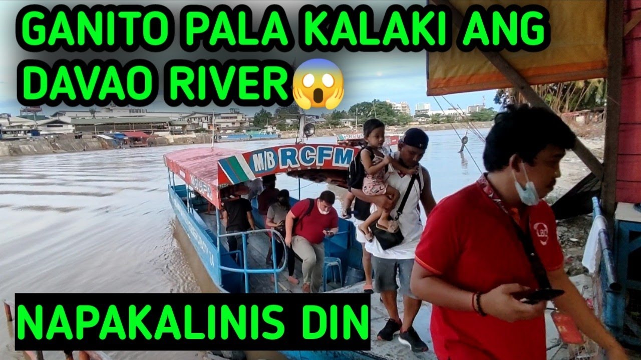 DAVAO RIVER | GAANO KA LINIS ANG ILOG SA DAVAO CITY?????