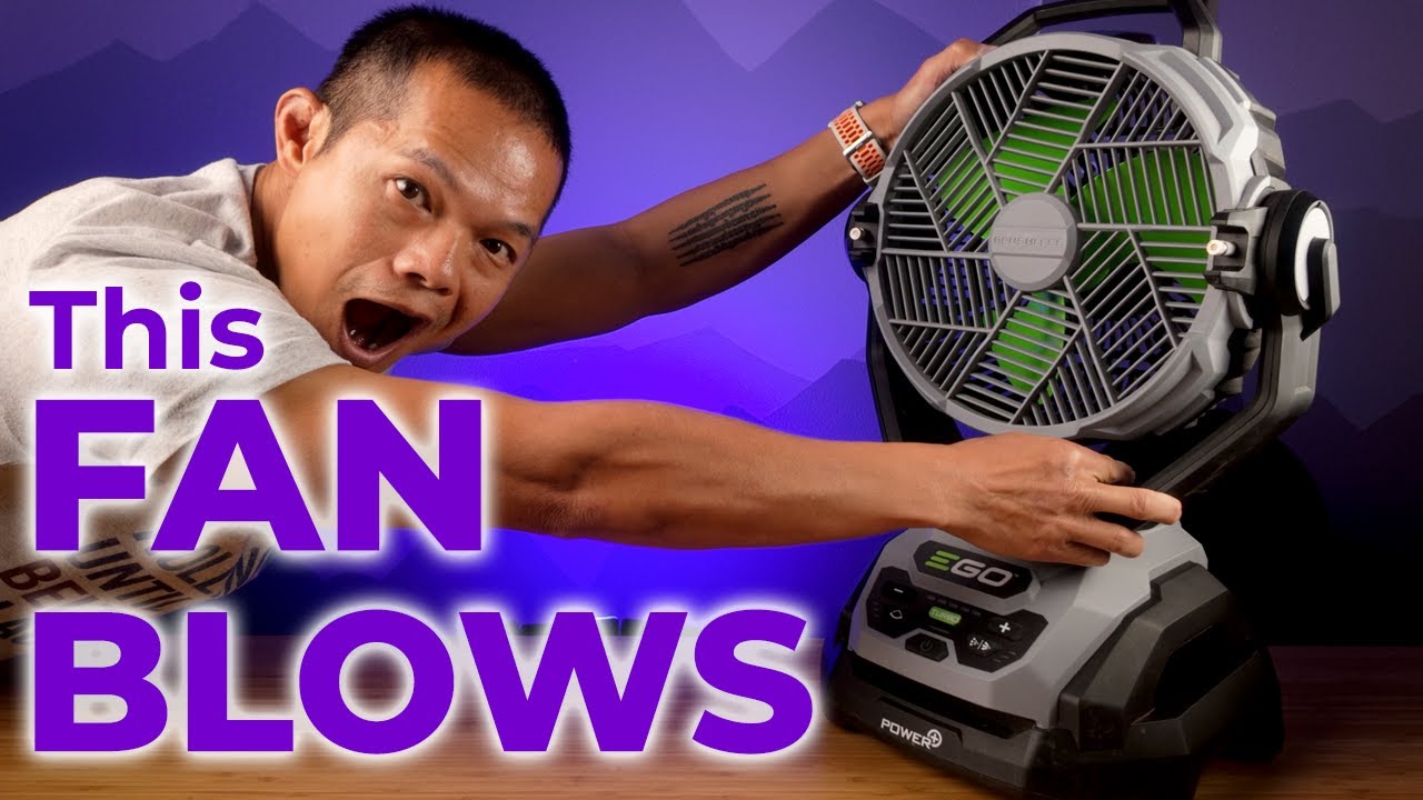 This Fan Blows...In a Good Way.  EGO 10