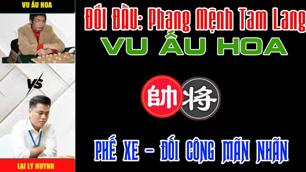 Cờ tướng đương đại: Lại Lý Huynh đối đầu anh ba liều mạng TQ, phế quân la liệt tấn công sám hồn