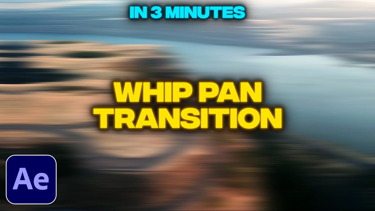 Whip Pan Transition Tutorial in After Effects | Smooth Blur Whip Pan Transition | No Plugins
