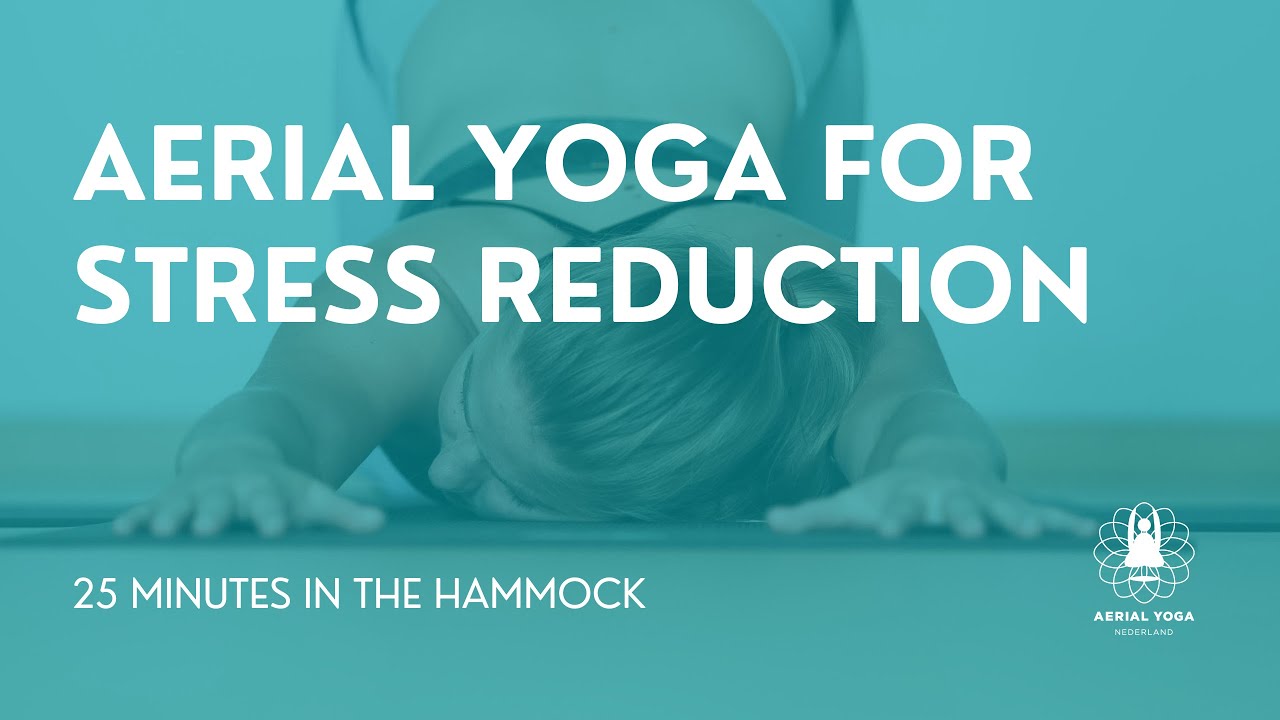 Aerial Yoga Class for Stress reduction