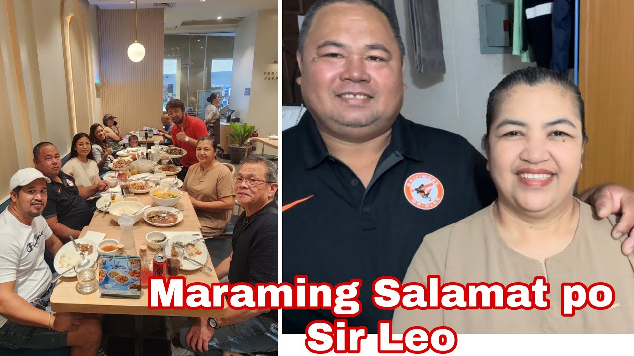 Maraming Salamat po Sir Leo sa pag invite sa amin