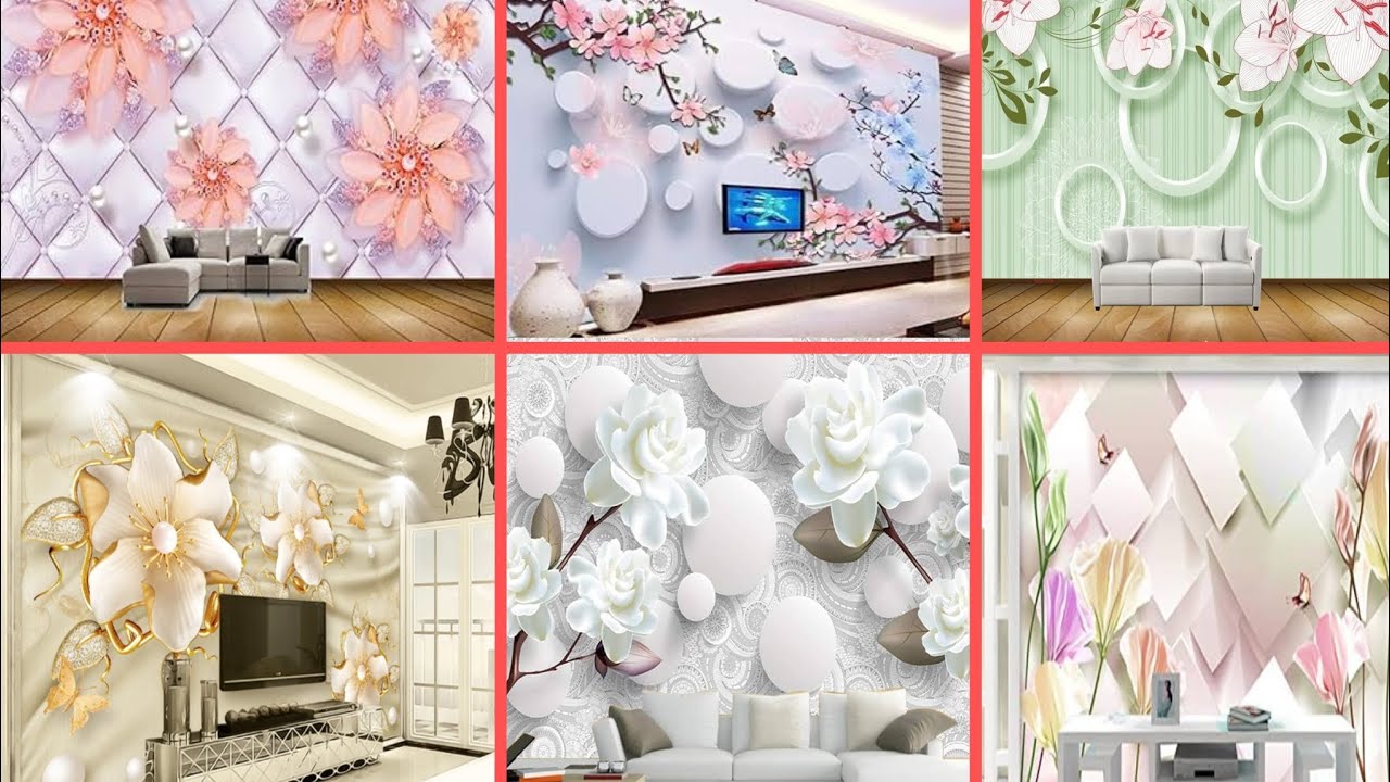 Trending 3D Wallpaper for Bedroom 2024 || 3D Wallpaper for walls || Flex wallpaper