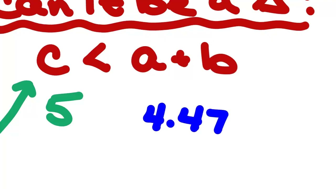 Geometry Tuesday 1-27 Converse of the Pythagorean Theorem