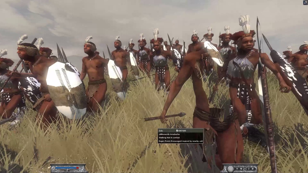 Battle of Isandlwana Napoleon Total War 1800 british vs 19000 zulu