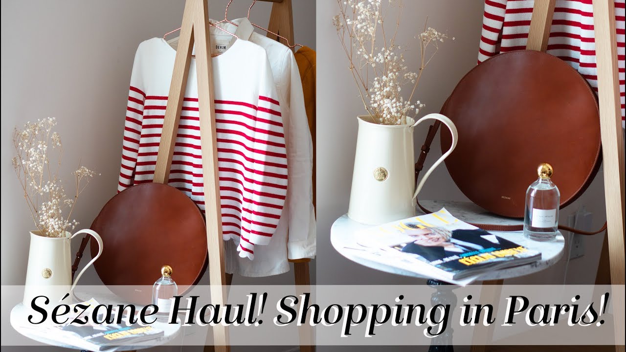 Paris Haul! | What I bought in Paris! Sézane, Saaj, Petit Bateau | Kait Bos