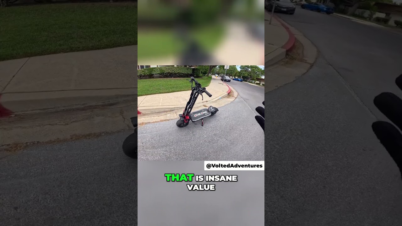 This Electric Scooter CRAZY Speed & Insane Value! 