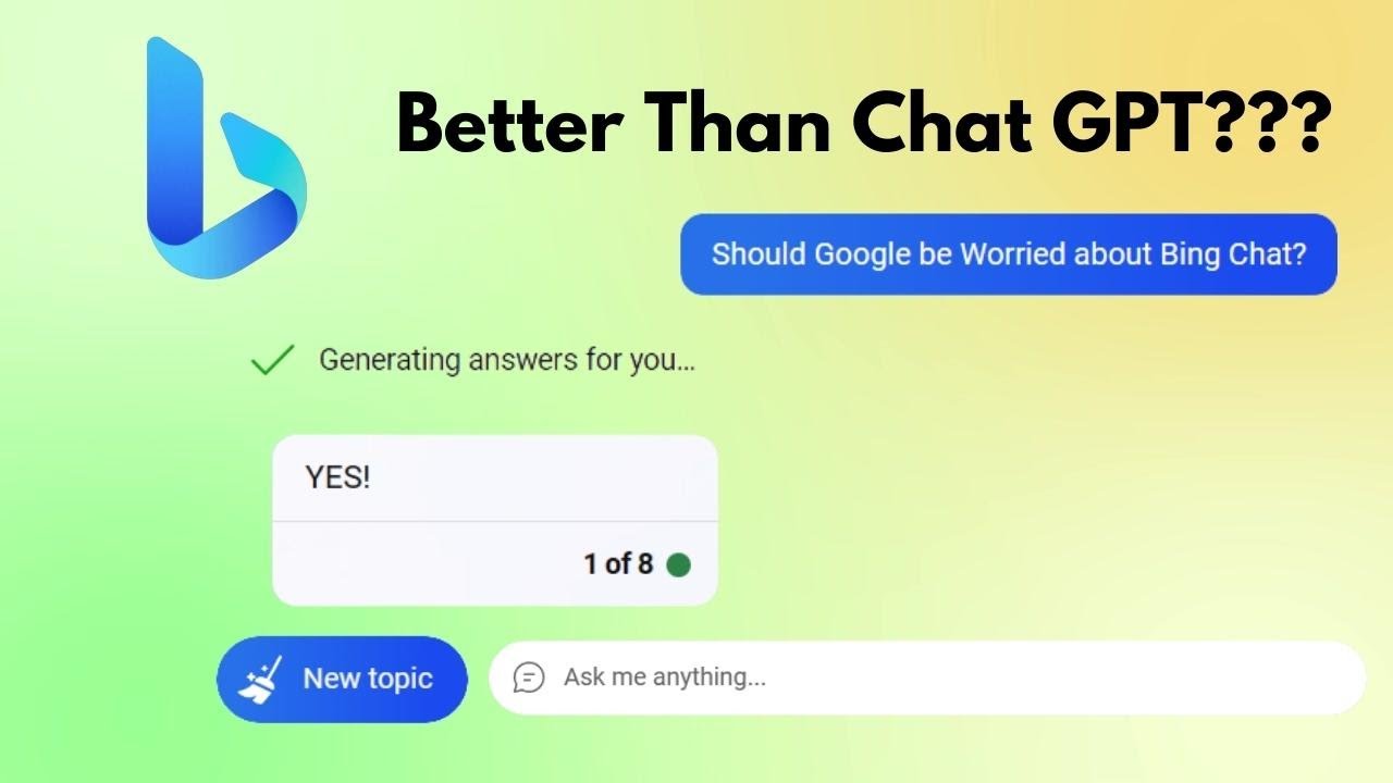 Bing Chat: Sky is The Limit.