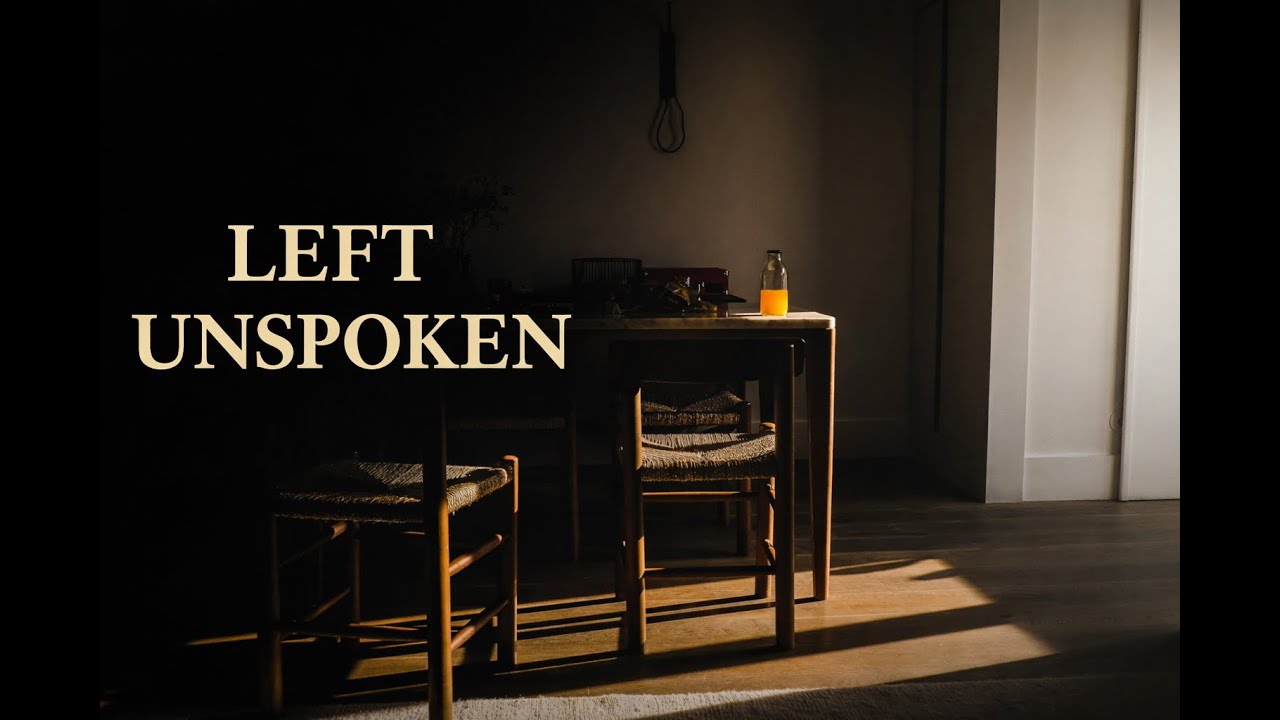 What We Left Unspoken (Lyrics) — A Song for the Words We Never Said