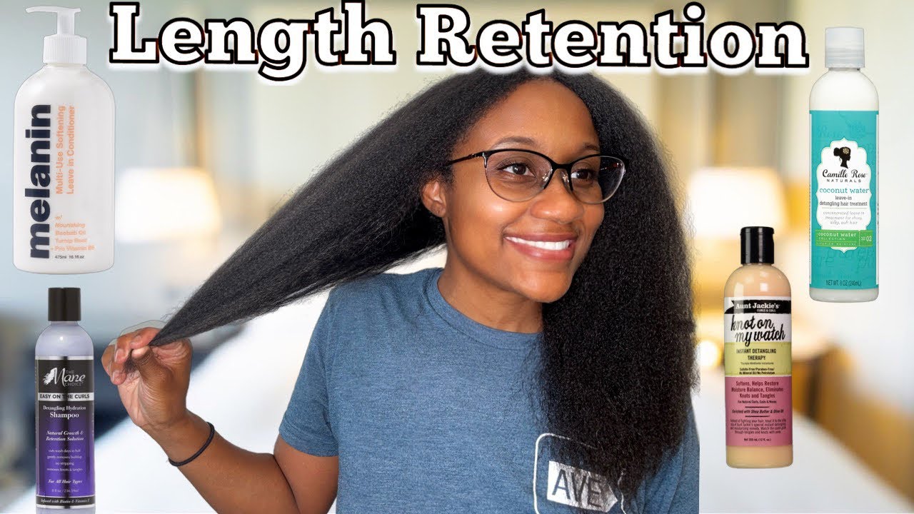 Best Hair Products For LENGTH RETENTION | Best Natural Hair Products For Black Hair 2021