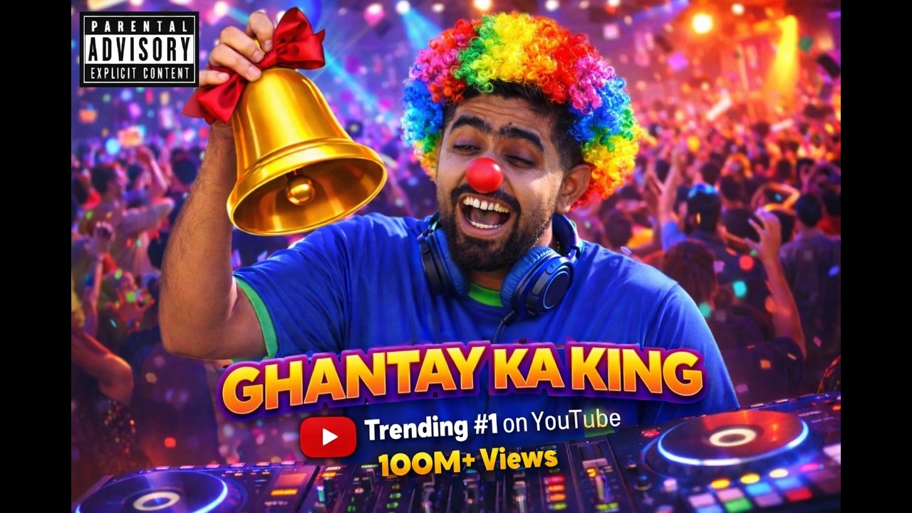 GHANTE KA KING 🔔 | Trending Song | Babar Azam | T20 World Cup 2026 | Sohail Baig