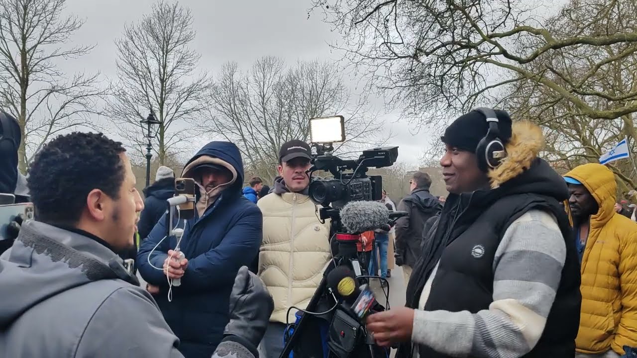 Br shamsi is back interview by Tommy Robinson supporter | speakers corner new