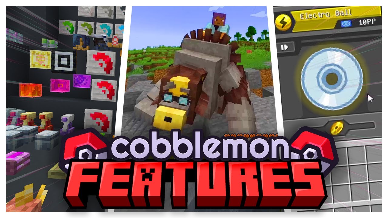NEW COBBLEMON FEATURES ANNOUNCED! Pok&eacute;mon Mounts, Cooking, TM's & More!