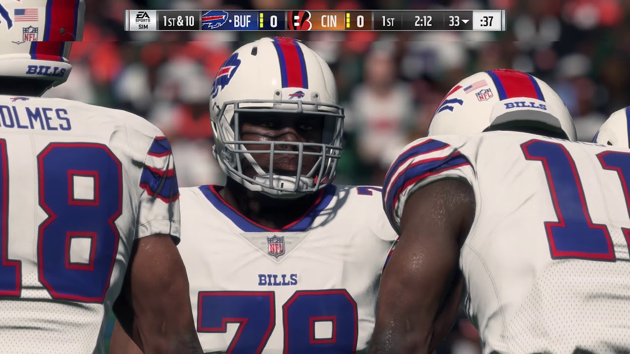 Madden NFL 18 Season Game Week 5 Buffalo Bills vs Cincinnati Bengals