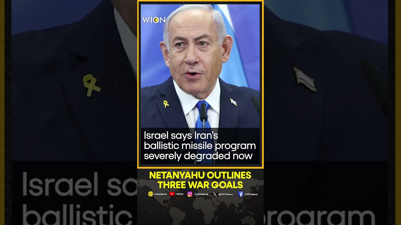Breaking: Netanyahu Vows to &lsquo;Crush Iran Entirely&rsquo;, Reveals Israel&rsquo;s War Objectives | WION