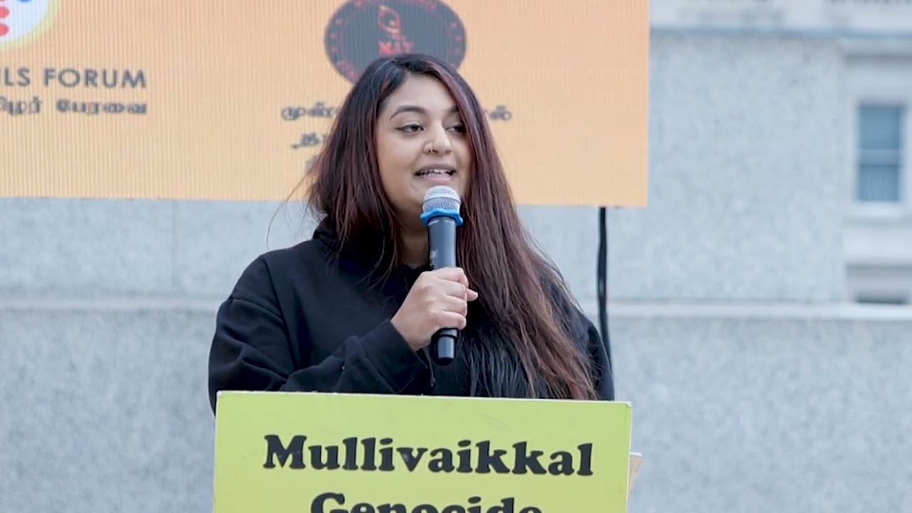 Mullivaikkal Tamil Genocide 16th Year Remembrance Day - Ahrabi Rajkumar's Speech