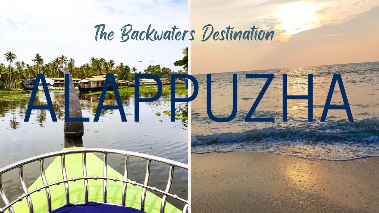 Alappuzha (Alleppey) Day Trip - Backwaters Boat Ride & Alappuzha Beach - Kerala - Travel Vlog (#3)