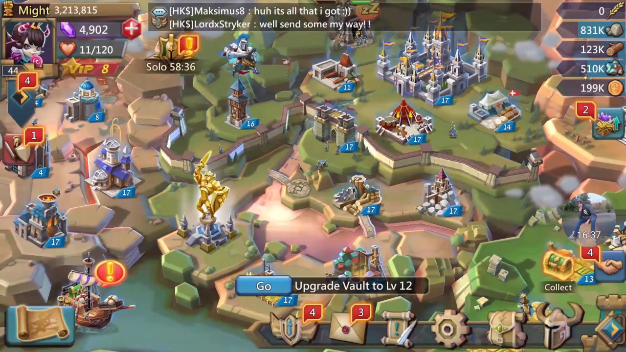 Lords Mobile - How To Grow As Fast As Possible!