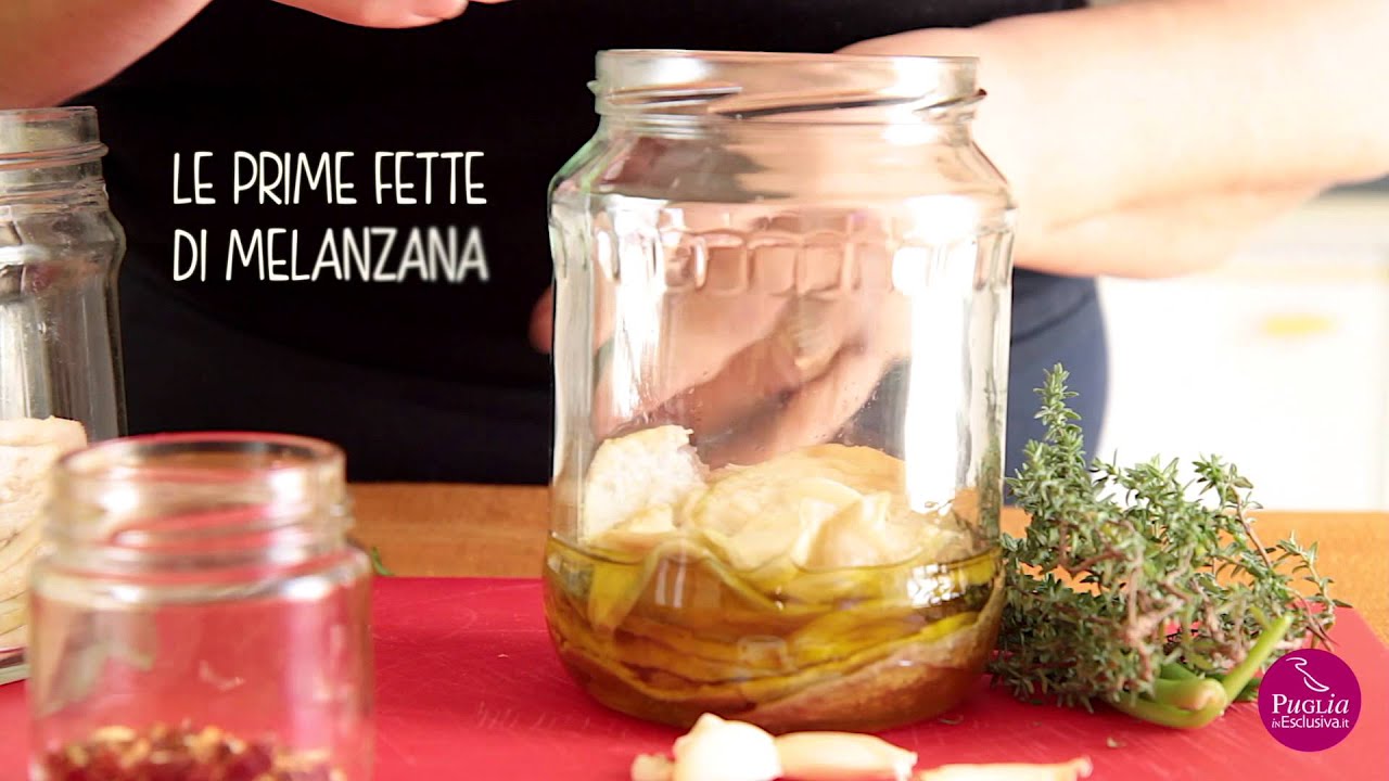 MELANZANE SOTT'OLIO - Ricetta