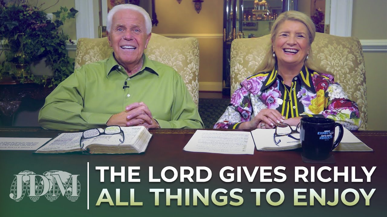 Boardroom Chat: The Lord Gives RICHLY All Things To Enjoy! | Jesse & Cathy Duplantis