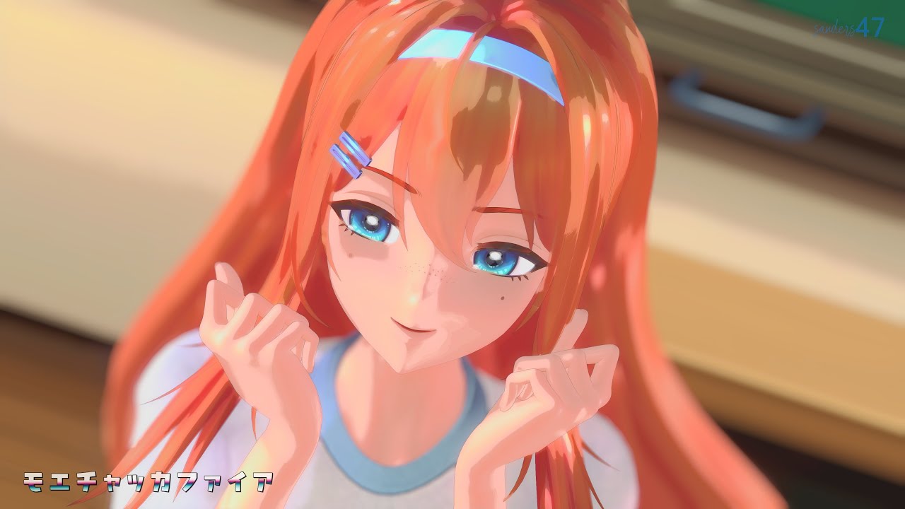 ＭＭＤ☆モエチャッカファイア☆quappa-el式小寅 百合ヰ(体操服)☆4K