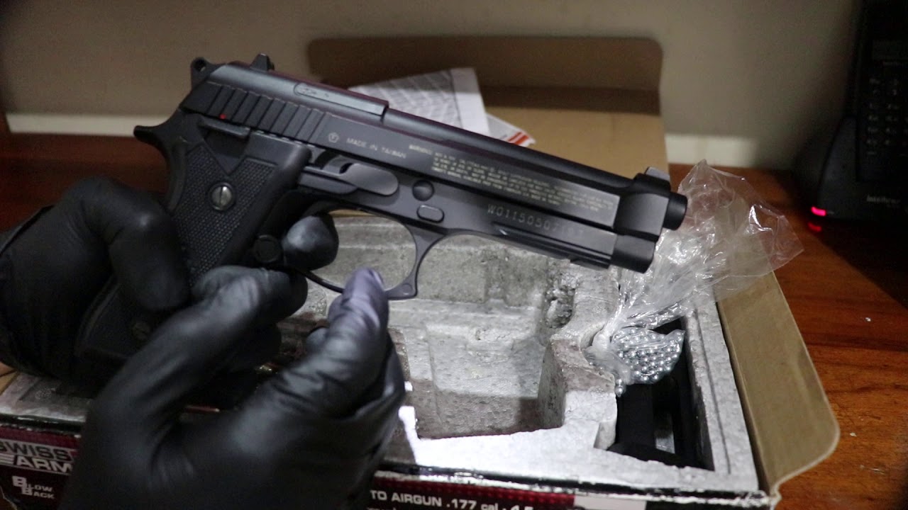 Pistola SWISS ARMS P92 CO2 4.5mm