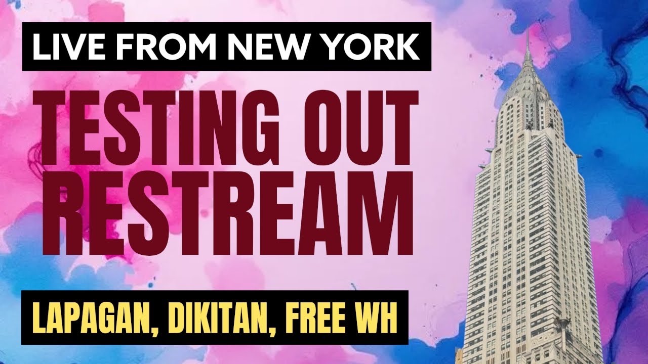 Pinay is testing ReStream